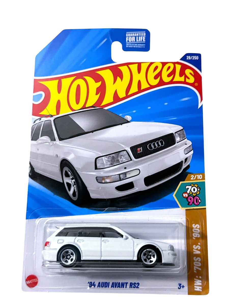 Hot Wheels 2025 White '94 Audi Avant RS2 29/250 HW: '70s VS. '90s