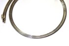925 Sterling Silver 6mm fancy design necklace 29.1g 17" — photo 8