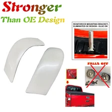 UPGRADED Roof Corner Moulding Trim For Ford Super Duty 08-16 7204 White LH & RH