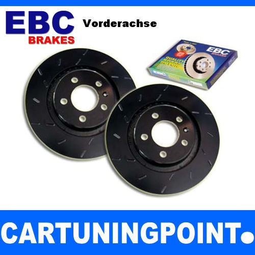EBC Bremsscheiben VA Black Dash für Seat Leon 2 1P USR1285 - Bild 1 von 1