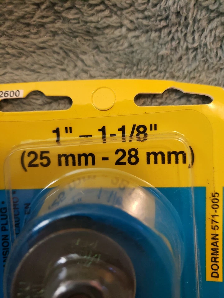 Enchufe de expansión Expand-Tite P/N:02600, 1 a 1-1/8”, Dorman de 25 mm a 28 mm Foto 3 de 4