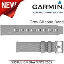 Garmin Schnellspanner 20mm Armband Uhrenarmband Band│für Approach S40-Vivomove│grau
