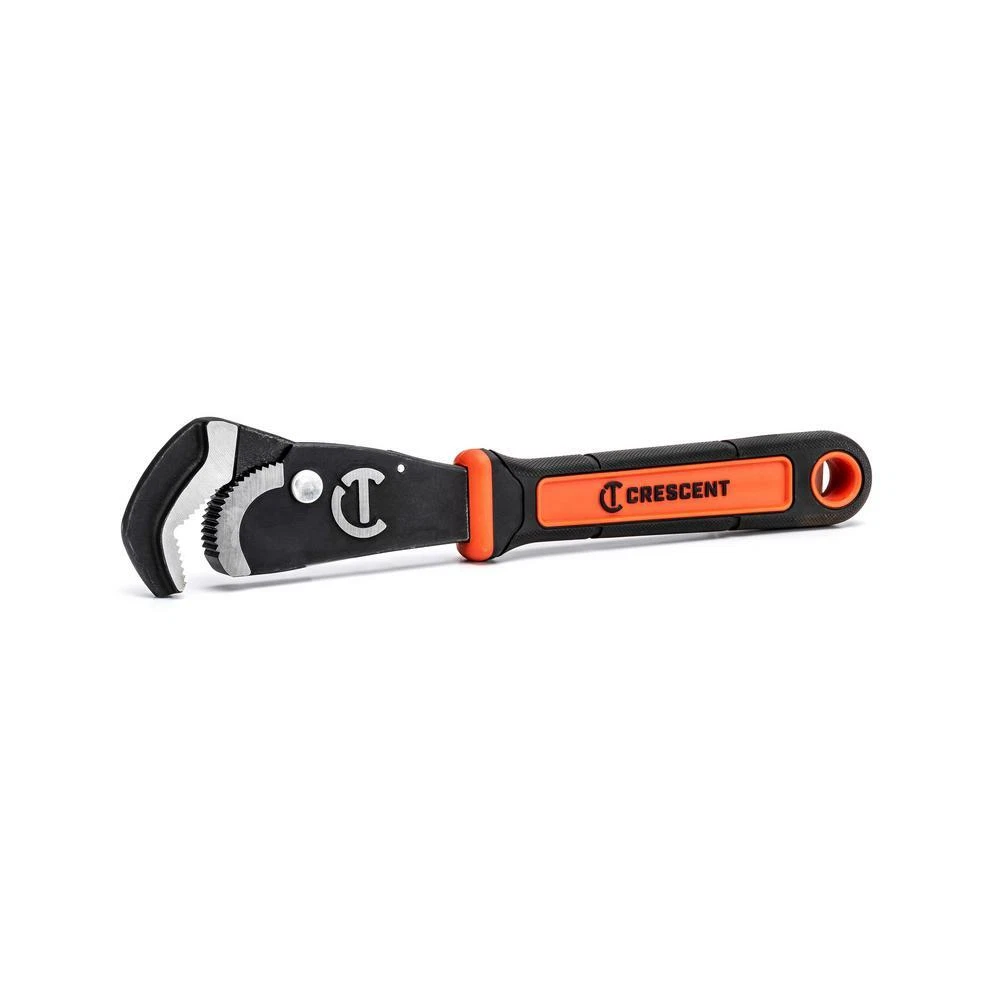 Crescent Pipe Wrench 15 Inch Self Adjusting Head Straight Alloy