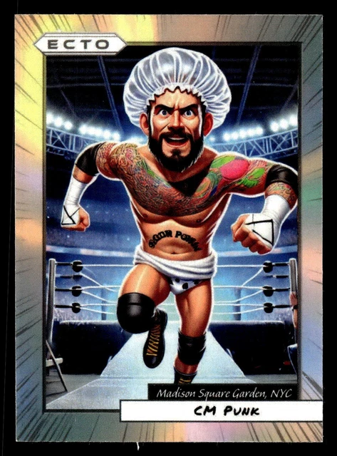CM PUNK Custom  Manga Style Art Card Madison Square Garden ONLY 50 MADE ACEO el