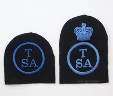 Royal Navy Wrens WRNS Training Support Assistant Trade Qualification Arm Badges