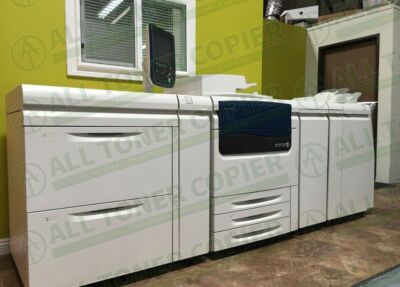 Xerox Color C75 Production Printer Finisher Bustled Fiery 75 PPM
