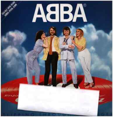 PICTURE DISC Abba Slipping Through My Fingers 12inch + INSERT JAPAN Discoma