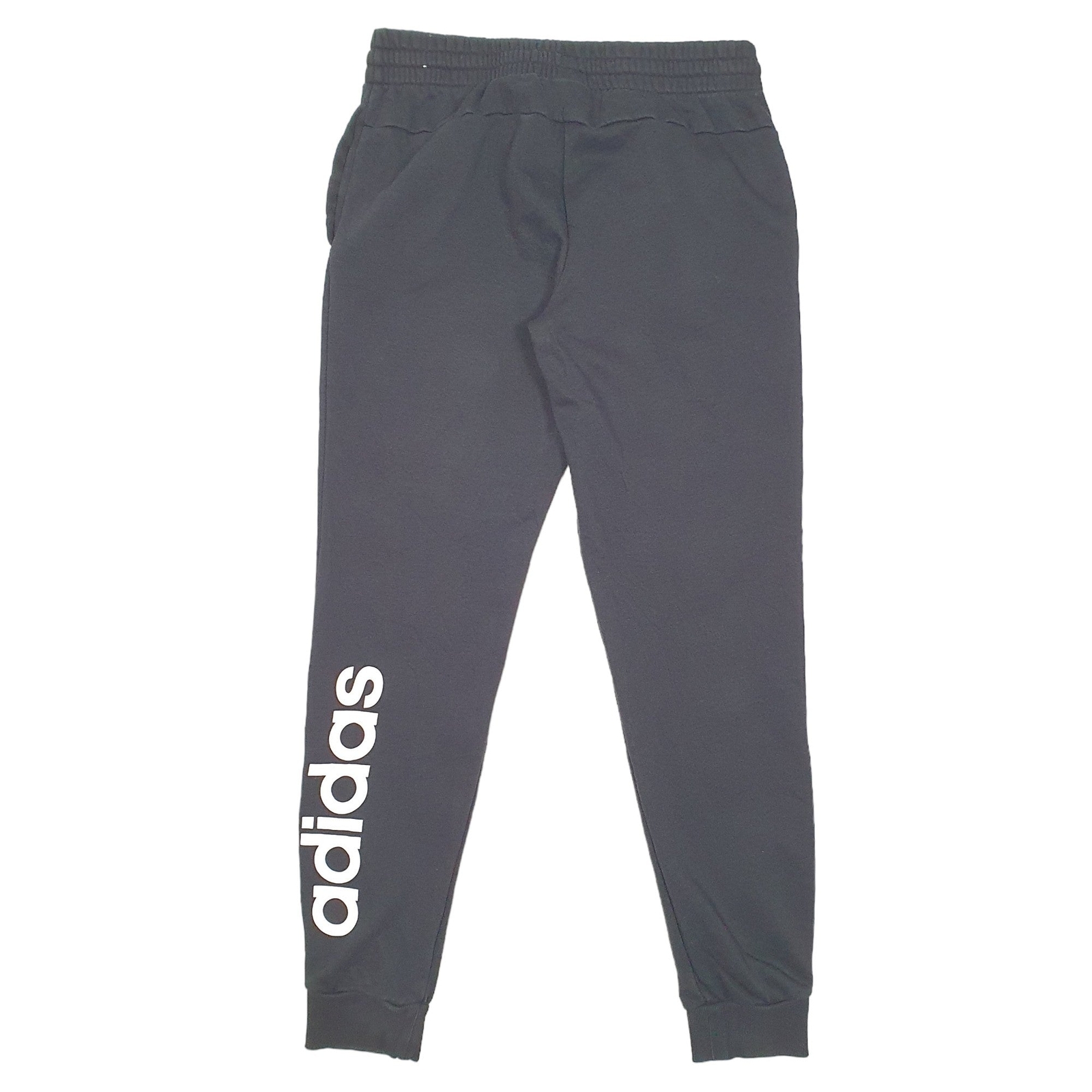 ADIDAS Jogger Trousers Cotton  &  Polyester Black Womens  M image 3