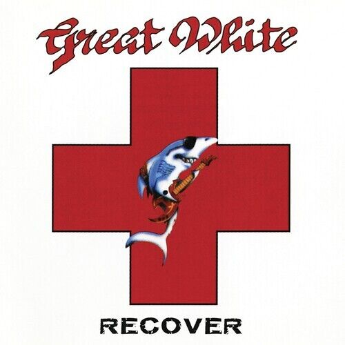 Great White - Recover - Red/white Splatter [New Vinyl LP] Colored Vinyl, Red, Wh - Afbeelding 1 van 3