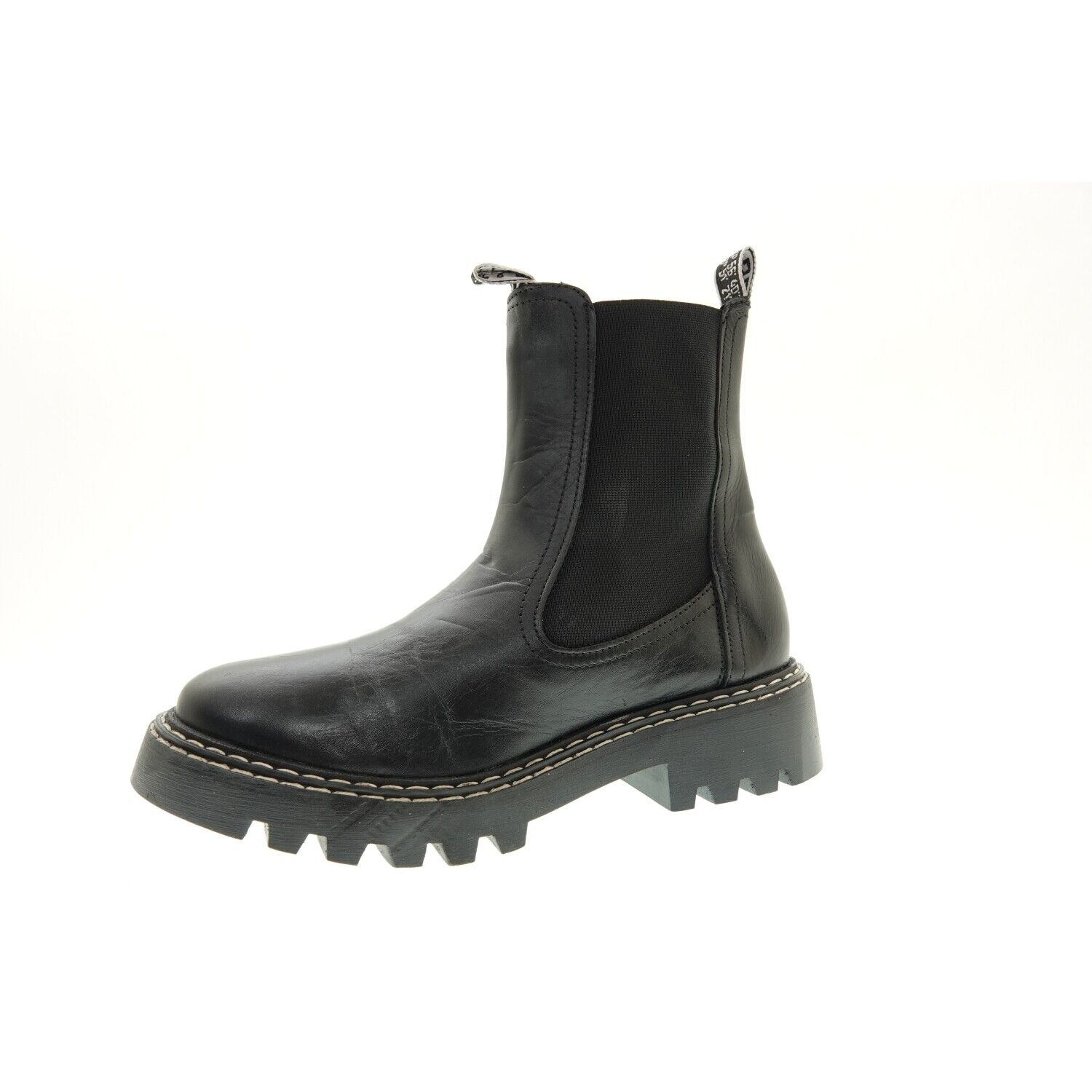 Ботинки Челси от Tamaris Stiefelette Stiefel Schwarz Leder Damen Schuhe Gr 36 15590₽