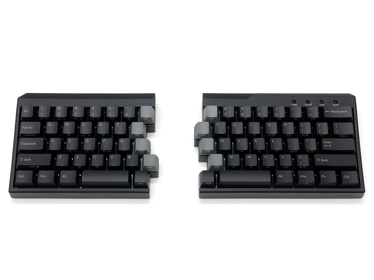 FILCO Majestouch Xacro M10SP 本体 FILCO Majestouch Xacro M10SP left and right separated English