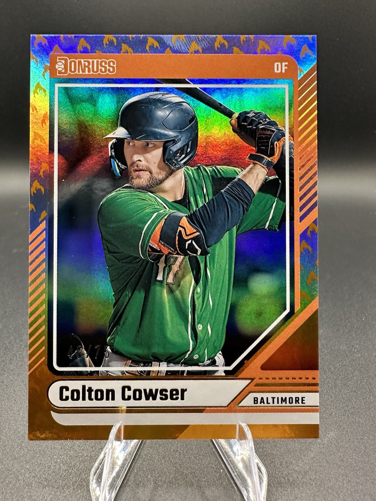 2024 Panini Donruss - On Fire #15 Colton Cowser /75 (RC)