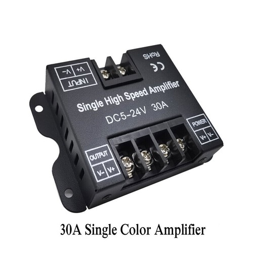 RGBW RGB LED Amplifier 24A 32A for Led Strip Power Repeater light controller - Picture 9 of 10