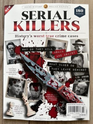 2023 SERIAL KILLERS Magazine INSIDE HISTORY Deluxe Edition