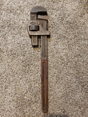 Vintage Antique Genuine Stillson Walworth Tool #18 Pipe Wrench