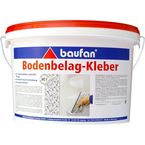 Baufan Bodenbelag-Kleber 3 kg für PVC, CV-Beläge, Teppichböden (7,17€/1kg)