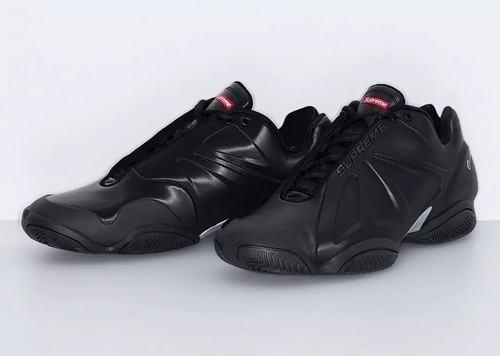 Supreme × Nike Air Zoom Courtposite Black FB8934-001 Men's US4-14 NEW - Picture 3 of 5