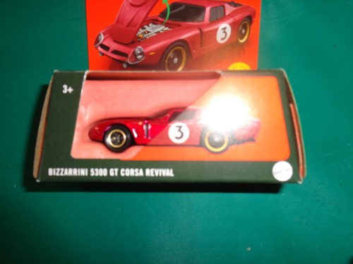Matchbox Moving Parts Red Bizzarrini 5300 GT Corsa Revival Die Cast 1:64 - Picture 2 of 2