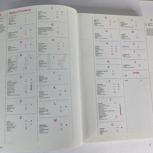 Art Basel - Year 46 HC Book European Print  Galleries Miami Beach Hong Kong - Imagen 4 de 24