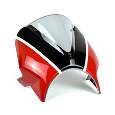 Pyramid Fly Screen Ravishing Red Scheme Royal Enfield Interceptor 650 2018-