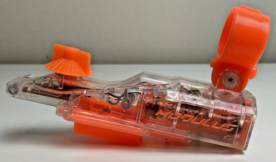Seltenes Nerf Modulus Ghost Ops LED Visier Zielfernrohr Aufsatz Transparent