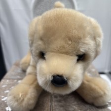 Douglas Cuddle Toy golden lab retriever puppy dog plush stuffed Realistic 12