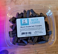 Meenk Double Salt Triangles Drop Licorice