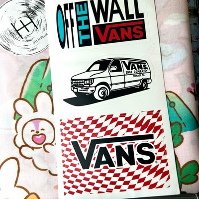 Vans Off The Wall Official Sticker Pack Q1 Sheet Skateboard Decal Set Skate