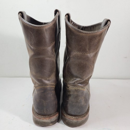 Chippewa Herren Stiefel Chocolate Corbin Pull On 20075 Größe 9,5 D Braun - Bild 4 von 15