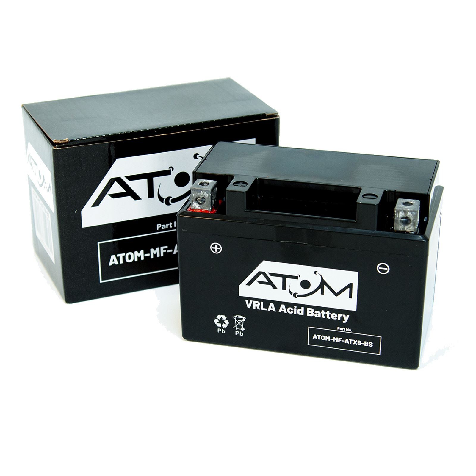 Yamaha FZR 400 RR 89-94 - YTX9-BS - Atom Maintenance Free Battery