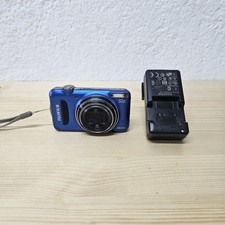 Cámara digital compacta Fujifilm FinePix T200 azul 14 mp 10x zoom 4 GB tarjeta SD B1