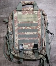 Extreme Pak Water Resistant heavy duty digital Camo hiking tactical Backpack