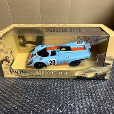 AUTOart Porsche 917K 1:18 Blue/Orange Le Mans Steve McQueen Model Car