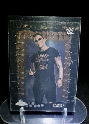 Shayna Baszler Wwe Topps Cactus Jack 2025 Famed Phantoms Wrestling Trading Card 