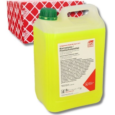 5L FEBI Kühlmittel Frostschutz G11 grün für RENAULT Typ D, DACIA HYUNDAI CITROEN