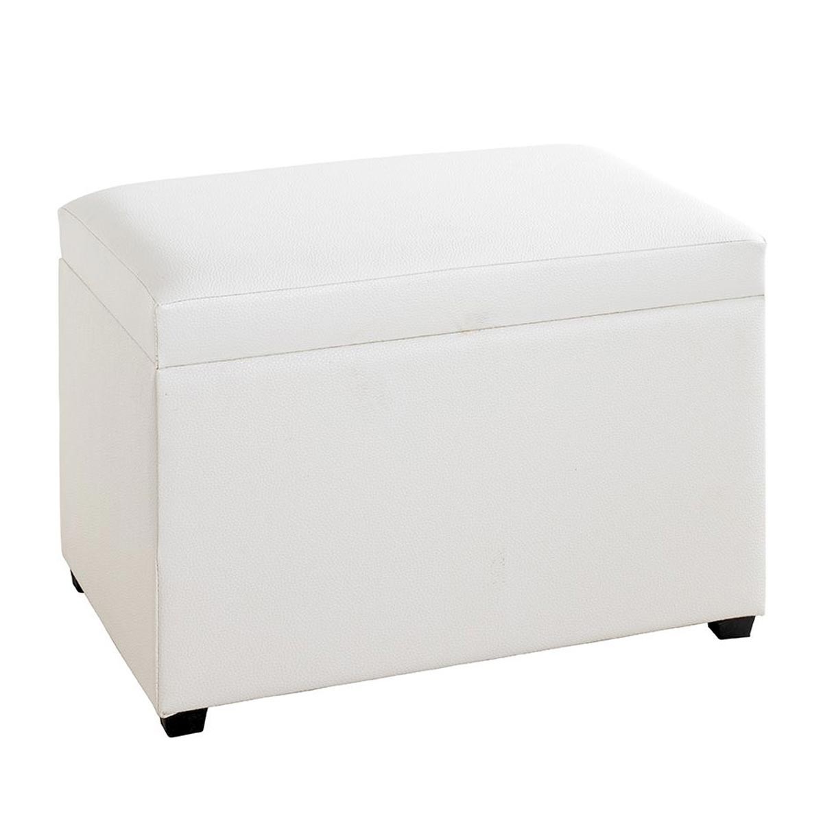 Banc coffre de rangement compact Timmy 58cm pour ranger les jouets en bois