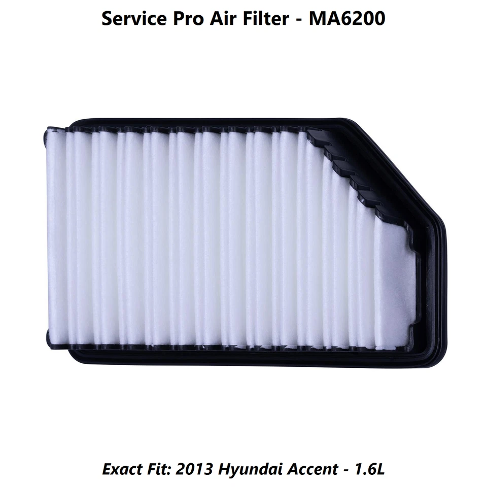 2013 Hyundai Accent 1.6L Complete Oil, Air & Cabin Filter Kit (5W-20) - Imagem 4 de 4