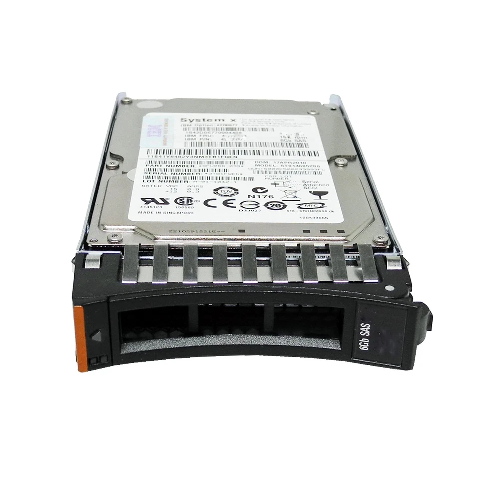 IBM 1TB Festplatte 2.5" P/N: 81Y3820 6Gb SAS FRU: 81Y9691 mit Rahmen HotSwap - Bild 4 von 4