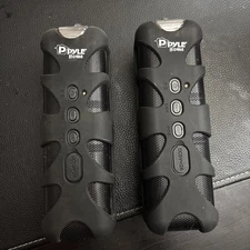 Pyle Home PWPBTA70 Black Bluetooth Portable Music Speaker Lot of 2 Gently Used