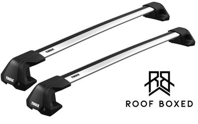 Thule Wingbar Evo Edge - Silver bars for TOYOTA Alphard 5-dr MPV 2015 onwards (N