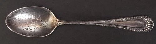 Wallace Sterling Spoon, Atalanta Pattern, .447 Troy oz, BYPUA Chattanooga, TN