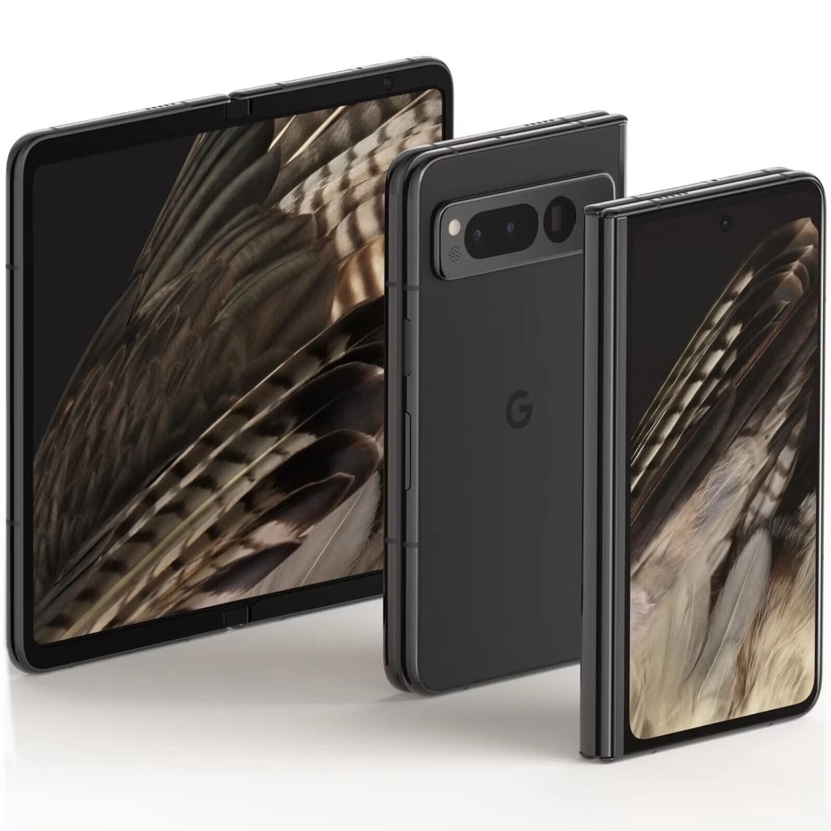 NEW UNLOCKED Google Pixel Fold - 256GB - Black - GLOBAL DUAL GSM