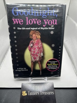 Goodnight, We Love You (DVD, 2006) Life And Legend Of Phyllis Diller NEW Sealed