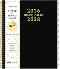 2026-2028 Monthly Planner, 2 Year Monthly Planner/Calendar 2026-208, Jul 2026...