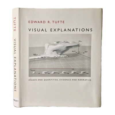 Visual Explanations - Edward R. Tufte 1997 *SIGNED* Hardcover 