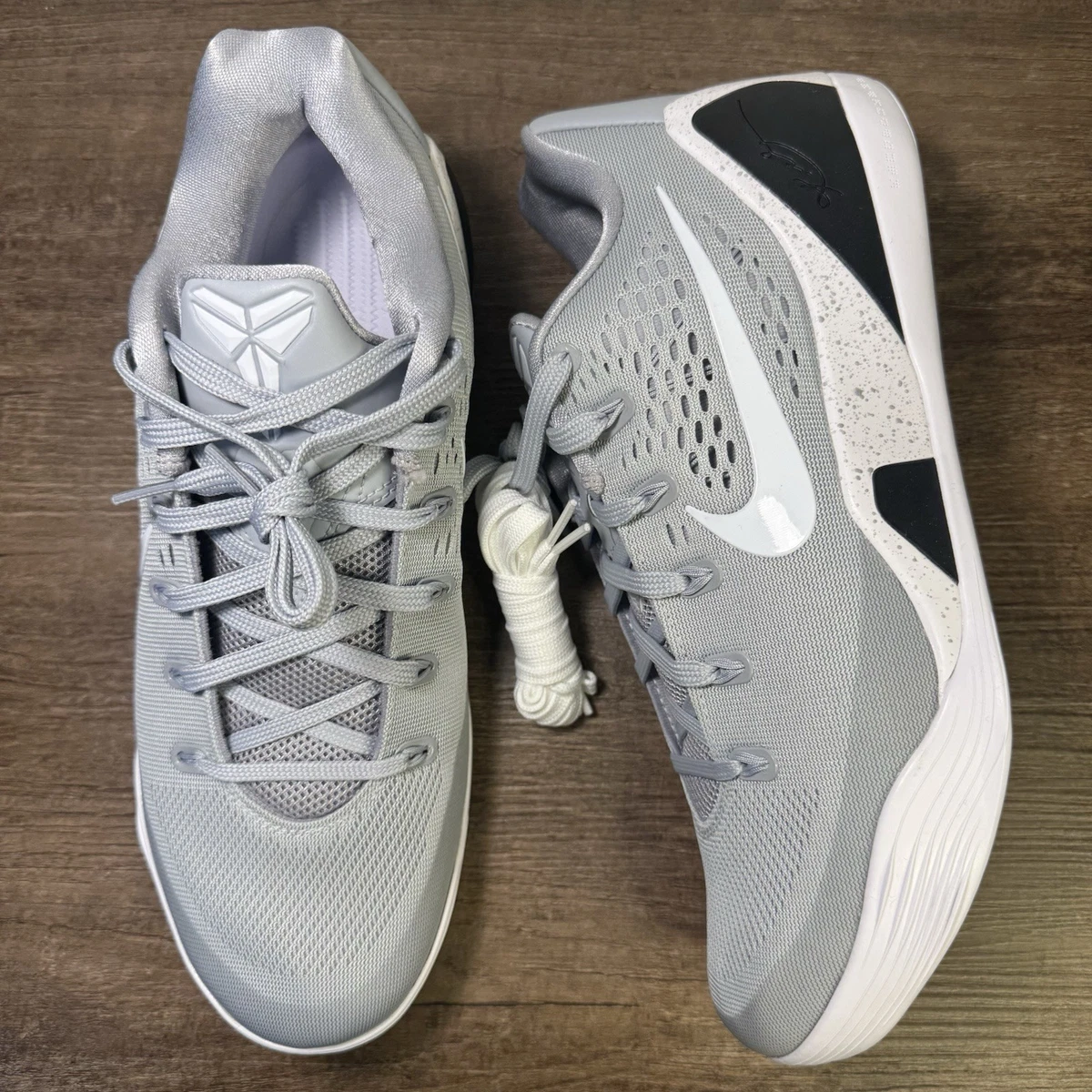 Nike Kobe 9 IX Elite Low EM Protro 'Wolf Grey' Men's Size 10.5
