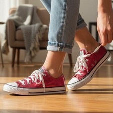 Converse Chuck Taylor All Star Ox Little Kids' Shoes Pink Pop-White 661866C SZ 2