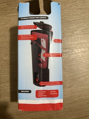 Tetra Whisper In-Tank Internal Power Filter for 1-4 gallons - New - S Cartridge - Picture 3 of 4