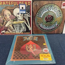 Grateful Dead /Weir 3 Pack LP Vinyl Record Skeletons Closet American Beauty Ace