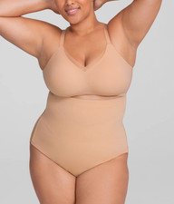 Honeylove Superpower Thong Shapewear 1X SAND NUDE NWT